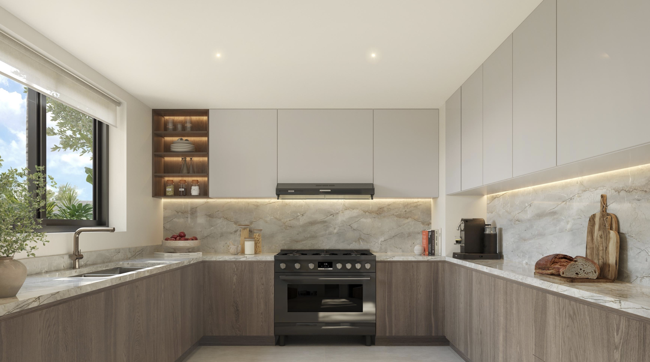 Townhouse interior